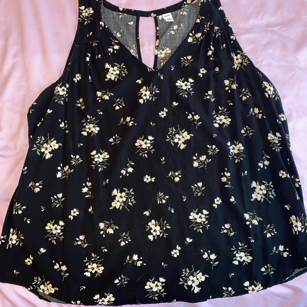 Floral tank top